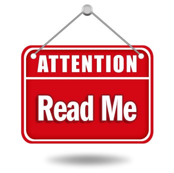 Attention-Read Me!